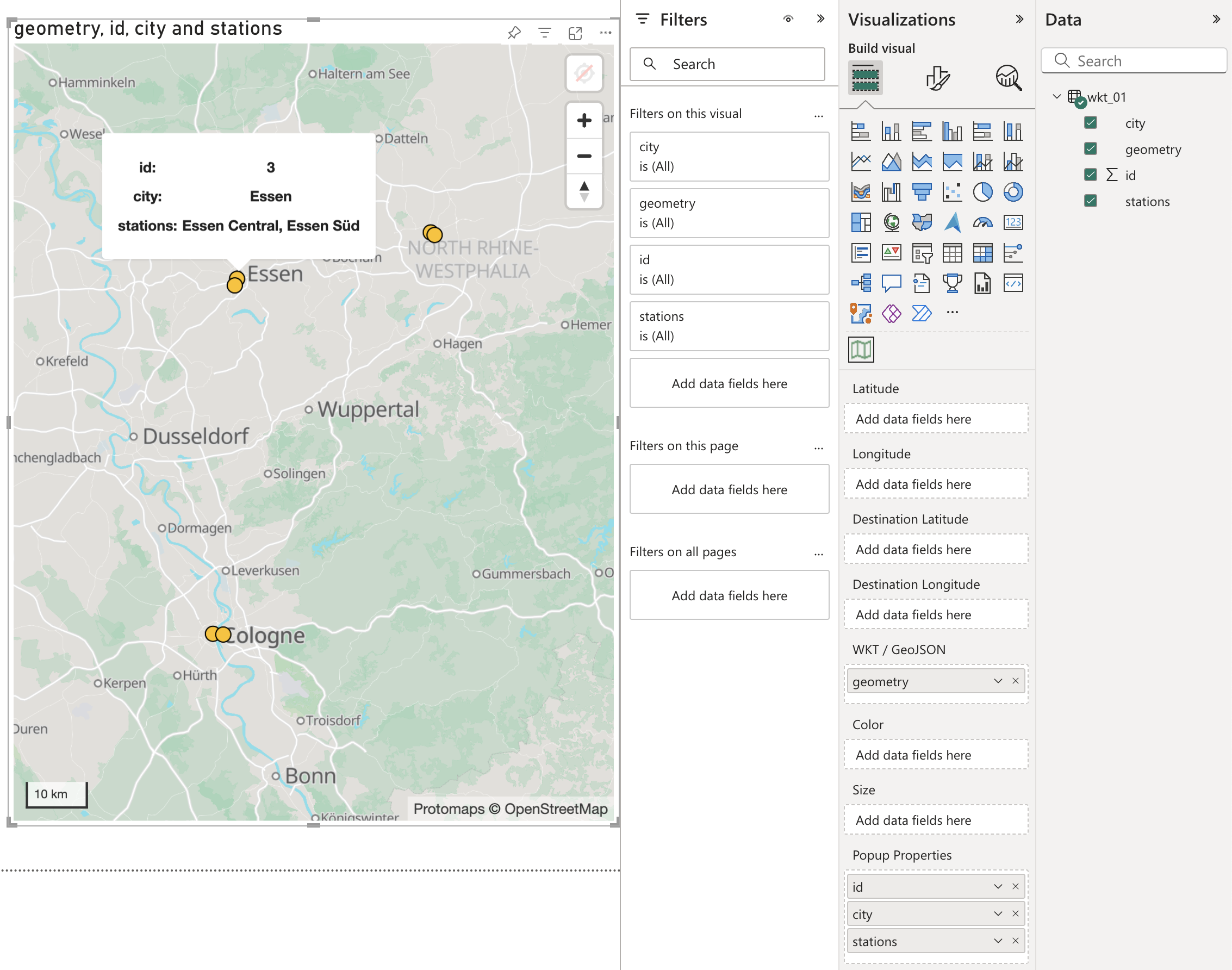 WKT in PowerBI